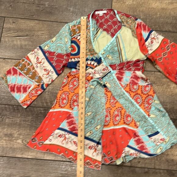 CAbi Women's Patchwork Tunic Size M - Picture 4 of 10